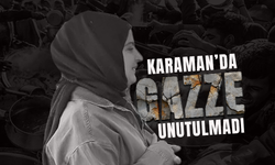 Karaman'da Gazze Unutulmadı !