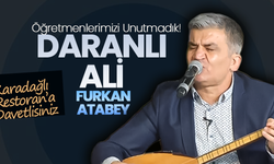 Karadağlı Restoran Öğretmenleri Unutmadı !