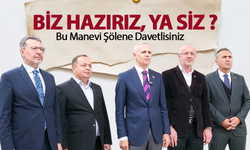 Bu Manevi Şölene Davetlisiniz !