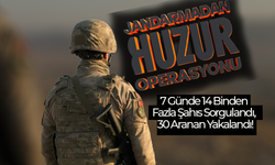 Karaman Jandarmasından Huzur Operasyonu