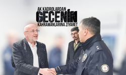 Ak Kadrolardan Gecenin Kahramanlarına Ziyaret