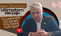 Başkan Ülküsever'den Otel Sahiplerine "Ultimatom" Gibi Çağrı