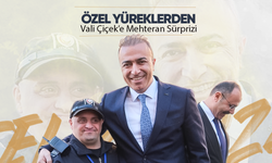 "Özel Yürekler"den Vali Çiçek’e Mehteran Sürprizi