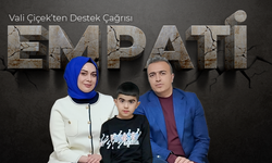 Vali Çiçek'ten Destek Çağrısı