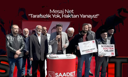 Karaman Saadet Partisi'nden Net Mesaj