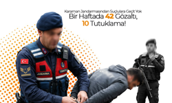Bir Haftada 42 Gözaltı, 10 Tutuklama!
