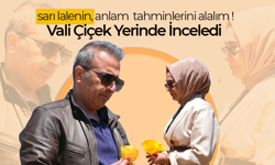 Karaman'ın "Gökkuşağı" Bahçelerine Vali Çiçek'ten Ziyaret