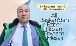 Ali Başkan’dan Ezber Bozan Bayram Mesajı
