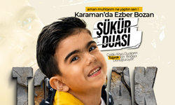 Karaman’da Ezber Bozan "Şükür" Hamlesi