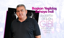 Başkan Yeşildaş Sahaya İndi