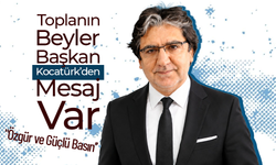 Kocatürk'ten 24 Temmuz Mesajı