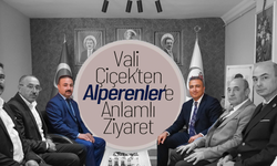 Vali Çiçek'ten Alperenlere Anlamlı Ziyaret
