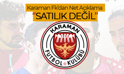 Karaman FK Yönetiminden Net Mesaj