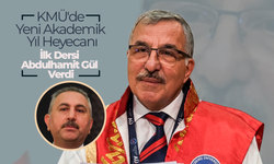 İlk Dersi Abdulhamit Gül'den