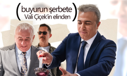Vali Çiçek'in Elinden Şerbet