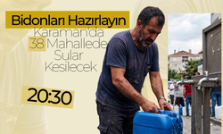 Bidonları Doldurmayı Unutmayın !