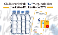 Karaman'da, Okul Kantinlerinde Su Vurgunu İddiası