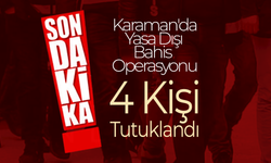 Yasa Dışı Bahis Operasyonu Karaman'a Sıçradı
