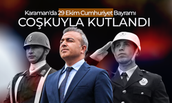 Karaman'da 29 Ekim Coşkusu