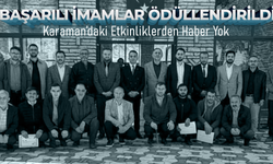 Başarılı İmamlara Belge Takdim Edildi