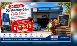 Öğretmenlere Özel %15 İndirim