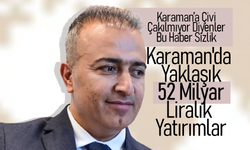 Karaman'a Çivi Çakılmıyor mu ?