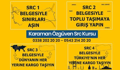 Karaman Özgüven Src, Src Belgesinde Tercihiniz