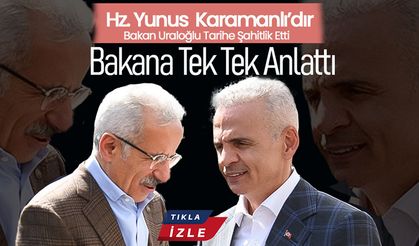 Vali Çiçekli ,Bakan Uraloğlu'na Tek Tek Anlattı