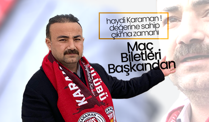 Karaman FK’dan Taraftara Anlamlı Jest