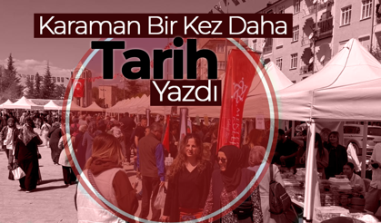 Karaman Bir Kez Daha Tarih Yazdı