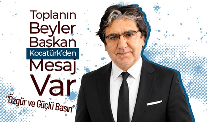 Kocatürk'ten 24 Temmuz Mesajı