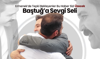 Baştuğ’a Ermenek’te Sevgi Seli