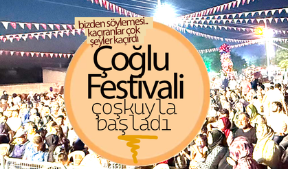 Çoğlu Köyü Festivali Coşkuyla Başladı