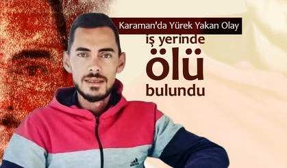 İş Yerinde Ölü Bulundu