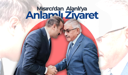 Mısırcı'dan  Alanlı'ya Anlamlı Ziyaret