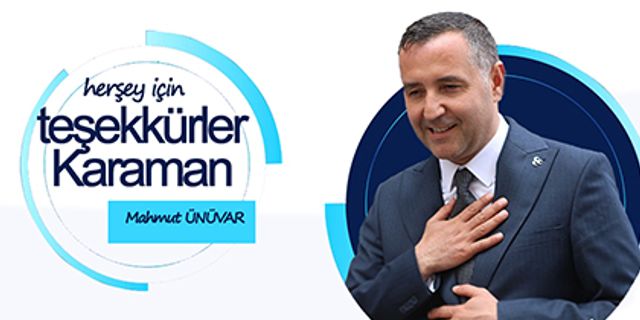 Herşey İçin Teşekkürler Karaman