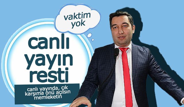 Av. Hüseyin Mutlu'dan Canlı Yayın Resti