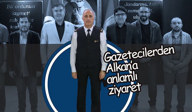 Gazetecilerden Alkan'a Anlamlı Ziyaret