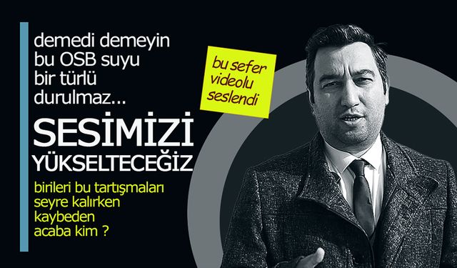 Av. Hüseyin Mutlu; ''Sesimizi Yükselteceğiz''
