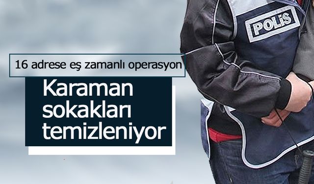 Karaman Sokakları Temizleniyor.. Elhamdülillah...