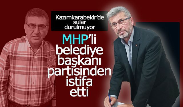 Kazımkarabekir Belediye Başkanı Partisinden İstifa Etti