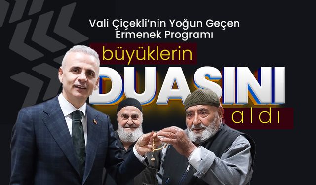 Vali Çiçekli’den Ermenek’e Kapsamlı Ziyaret