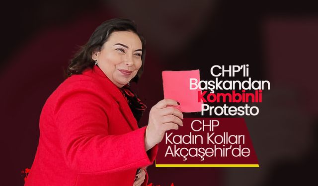 CHP'li Başkandan Kombinli Protesto