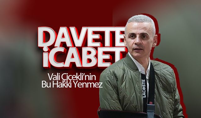 Vali Çiçekli'den Davete İcabet