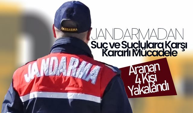 Karaman’da Aranan 4 Kişi Yakalandı