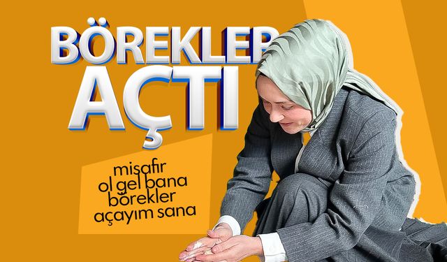 Kaymakam Neslihan Kendi Elleriyle Börekler Açtı