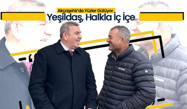 Yeşildaş, Semt Pazarında Vatandaşlarla Buluştu