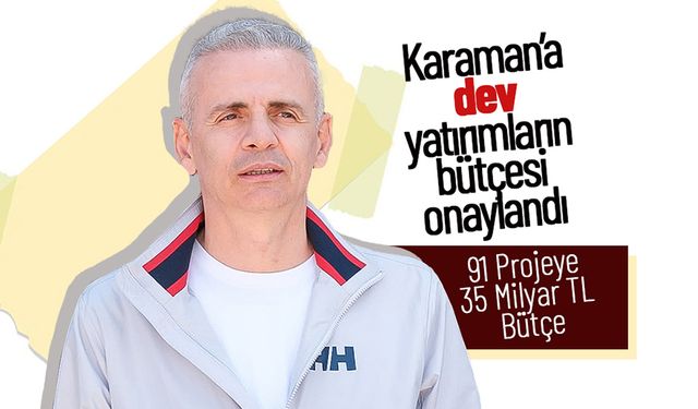 Karaman 2025’e Dev Yatırımlarla Hazırlanıyor