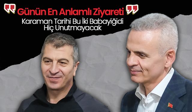 Günün En Anlamlı Ziyareti Vali Çiçekli'den