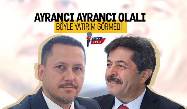 Ayrancı Ayrancı Olalı Böyle Yatırım Görmedi